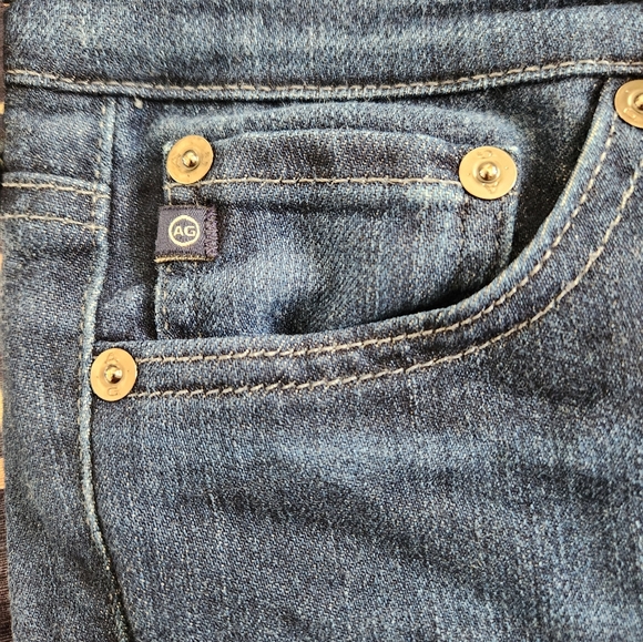 *AG Adriano Goldschmeid Blue Denim Midrise Skinny Jeans Size 28R - Picture 7 of 12